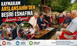 Kaymakam Arslanşahin’den Beşiri Esnafına Anlamlı Ziyaret