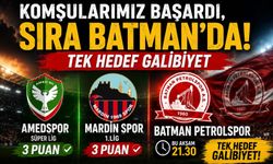 Komşularımız Başardı, Sıra Batman’da! Tek Hedef Galibiyet