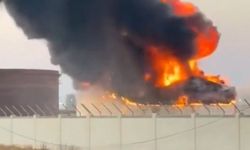 Libya'da petrol rafinerisinde yangın