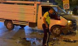 Malatya'da transit ile otomobil çarpıştı: 3 yaralı