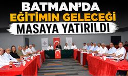 Batman’da Eğitimin Geleceği Masaya Yatırıldı