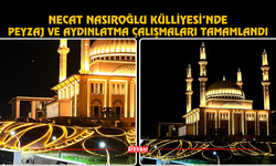 Necat Nasıroğlu Külliyesi’nde Peyzaj ve Aydınlatma Çalışmaları Tamamlandı