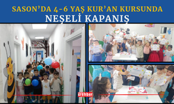 Sason’da 4-6 Yaş Kur’an Kursunda Neşeli Kapanış