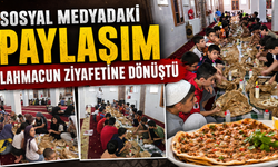Sosyal Medyadaki Paylaşım Lahmacun Ziyafetine Dönüştü