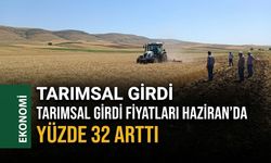 Tarımsal Girdi Fiyatları Haziran’da Yüzde 32 Arttı