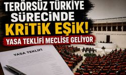 Terörsüz Türkiye Sürecinde Kritik Eşik! Yasa Teklifi Meclise Geliyor