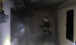 TOKİ'de elektrik panosunda çıkan yangın paniğe neden oldu