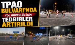 TPAO Bulvarı’nda Yol Güvenliği İçin Tedbirler Artırıldı