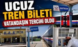 Ucuz Tren Bileti Vatandaşın Tercihi Oldu