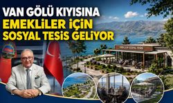 Van Gölü Kıyısına Emekliler İçin Sosyal Tesis Geliyor