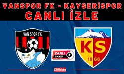 Vanspor FK - Kayserispor CANLI İZLE
