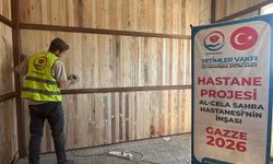 “Projeya Nexweşxaneya Sehra Al Cela” ya Weqfa Êtîman li Xezzeyê didome