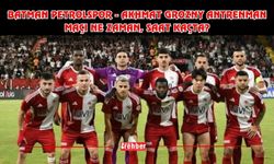 Batman Petrolspor - Akhmat Grozny Antrenman Maçı Ne Zaman, Saat Kaçta?