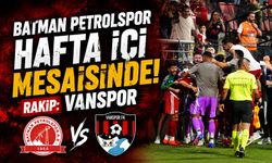 Batman Petrolspor Hafta İçi Mesaisinde! Rakip Vanspor