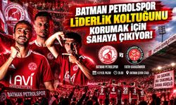 Batman Petrolspor Liderlik Koltuğunu Korumak İçin Sahaya Çıkıyor!
