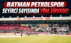 Batman Petrolspor Seyirci Sayısında Yine Zirvede!
