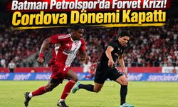 Batman Petrolspor’da Forvet Krizi! Cordova Dönemi Kapattı