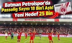 Batman Petrolspor’da Passolig Sayısı 18 Bin’i Aştı! Yeni Hedef 25 Bin