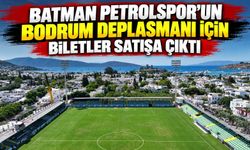 Batman Petrolspor’un Bodrum Deplasmanı İçin Biletler Satışa Çıktı