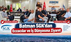 Batman SGK’dan Eczacılar ve İş Dünyasına Ziyaret