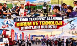 Batman TEKNOFEST Alanında Kurum ve Teknoloji Stantları Buluştu