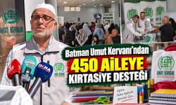 Batman Umut Kervanı’ndan 450 Aileye Kırtasiye Desteği