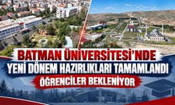 Batman Üniversitesi’nde Yeni Dönem Hazırlıkları Tamamlandı, Öğrenciler Bekleniyor