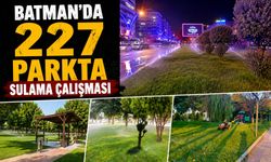 Batman’da 227 Parkta Sulama Çalışması