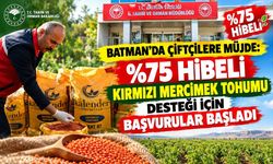 Batman’da Çiftçilere Müjde: %75 Hibeli Kırmızı Mercimek Tohumu Desteği İçin Başvurular Başladı
