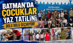 Batman’da Çocuklar Yaz Tatilini Dolu Dolu Geçiriyor!