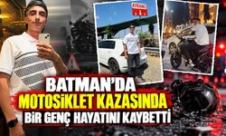 Batman’da Motosiklet Kazasında Bir Genç Hayatını Kaybetti