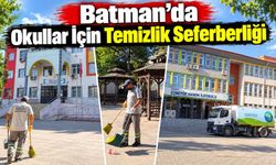 Batman’da Okullar İçin Temizlik Seferberliği