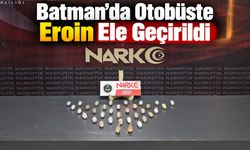 Batman’da Otobüste Eroin Ele Geçirildi