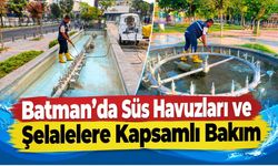 Batman’da Süs Havuzları ve Şelalelere Kapsamlı Bakım