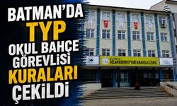 Batman’da TYP Okul Bahçe Görevlisi Kuraları Çekildi