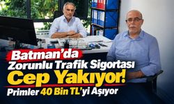 Batman’da Zorunlu Trafik Sigortası Cep Yakıyor! Primler 40 Bin TL’yi Aşıyor