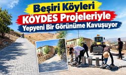 Beşiri Köyleri KÖYDES Projeleriyle Yepyeni Bir Görünüme Kavuşuyor