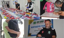 Cizre Umut Kervanı Derneğinden ihtiyaç sahibi öğrencilere kırtasiye yardımı