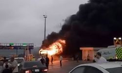 Diyarbakır otobüsünde yangın: 2 ölü, 8 yaralı