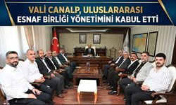 Vali Canalp, Uluslararası Esnaf Birliği Yönetimini Kabul Etti