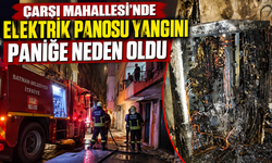 Çarşı Mahallesi’nde Elektrik Panosu Yangını Paniğe Neden Oldu