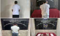 Gaziantep'te 3 şüpheli yakalandı