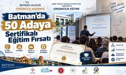 Batman’da 50 Adaya Sertifikalı Eğitim Fırsatı