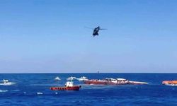 Girne açıklarında batan yolcu gemisinin enkazına ulaşıldı