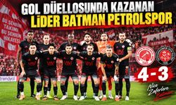 Gol düellosunda kazanan lider Batman Petrolspor