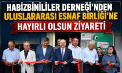 Habizbinililer Derneği’nden Uluslararası Esnaf Birliği’ne Hayırlı Olsun Ziyareti