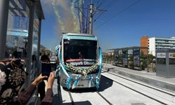 Konya'da şehir hastanesi tramvay hattının ilk etabı hizmete açıldı