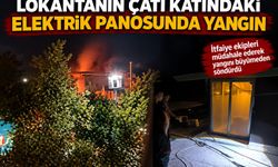 Lokantanın Çatı Katındaki Elektrik Panosunda Yangın