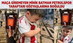 Maça Giremeyen Minik Batman Petrolspor Taraftarı Gözyaşlarına Boğuldu
