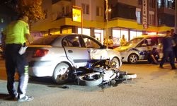 Malatya'da motosiklet ile otomobil çarpıştı: 2 yaralı